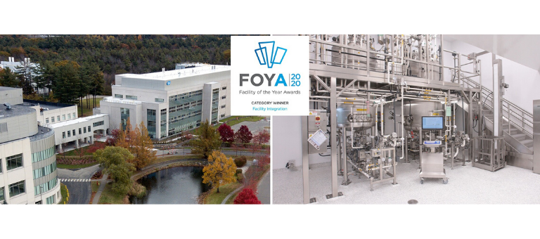 Congratulations to Pfizer Andover, FOYA Winner for Facility Integration