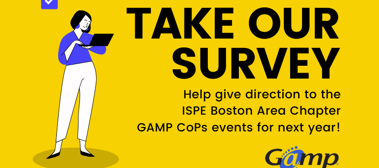 Take our GAMP Survey